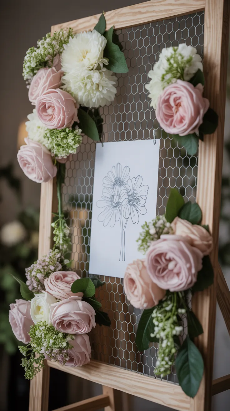 Step-by-Step Guide to Creating a Flower Backdrop illustrative image