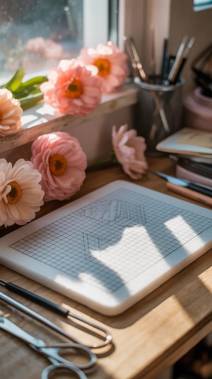 Step-by-Step Guide to Creating Flower Wall Panels illustrative image