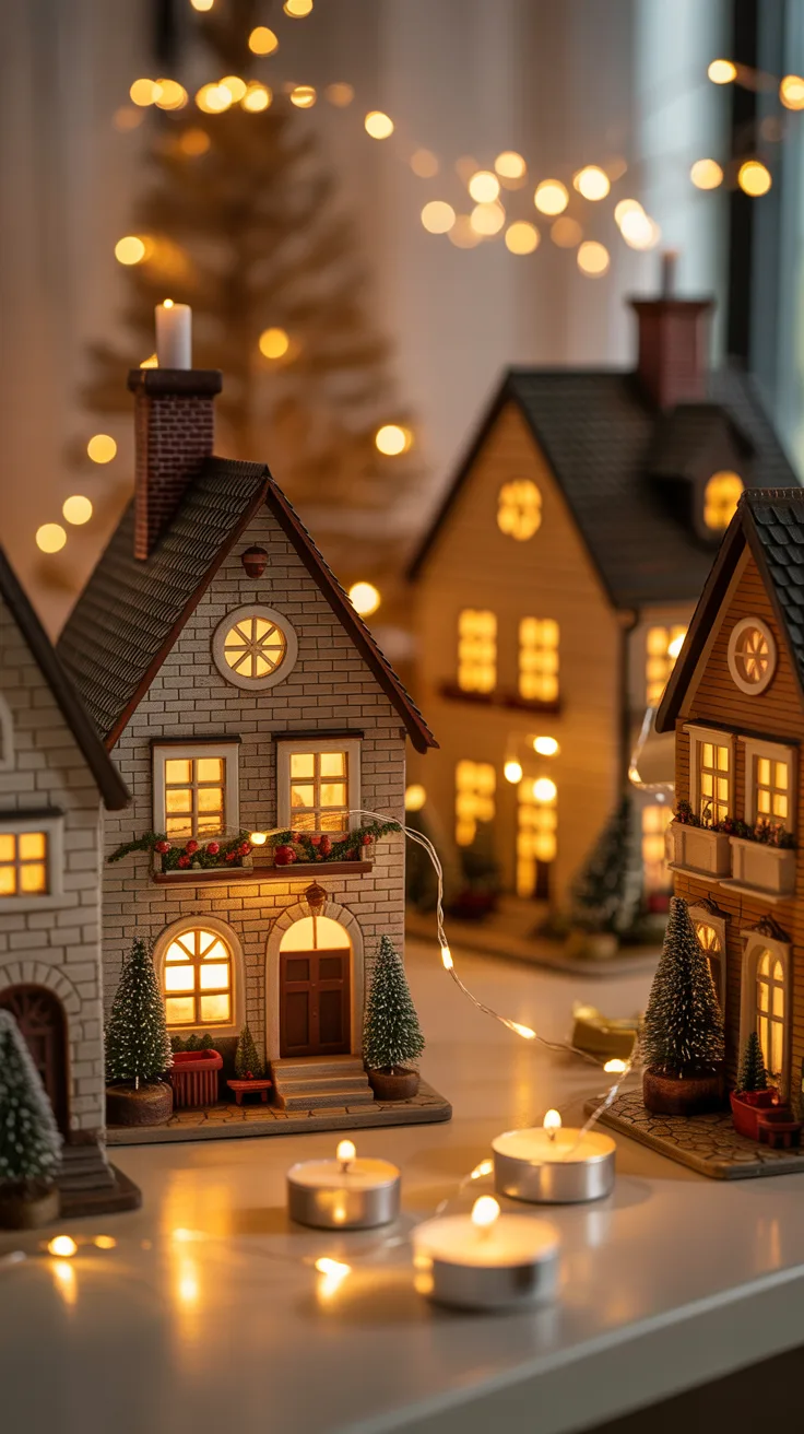 Choose the Right Lights for Your Christmas Village illustrative image