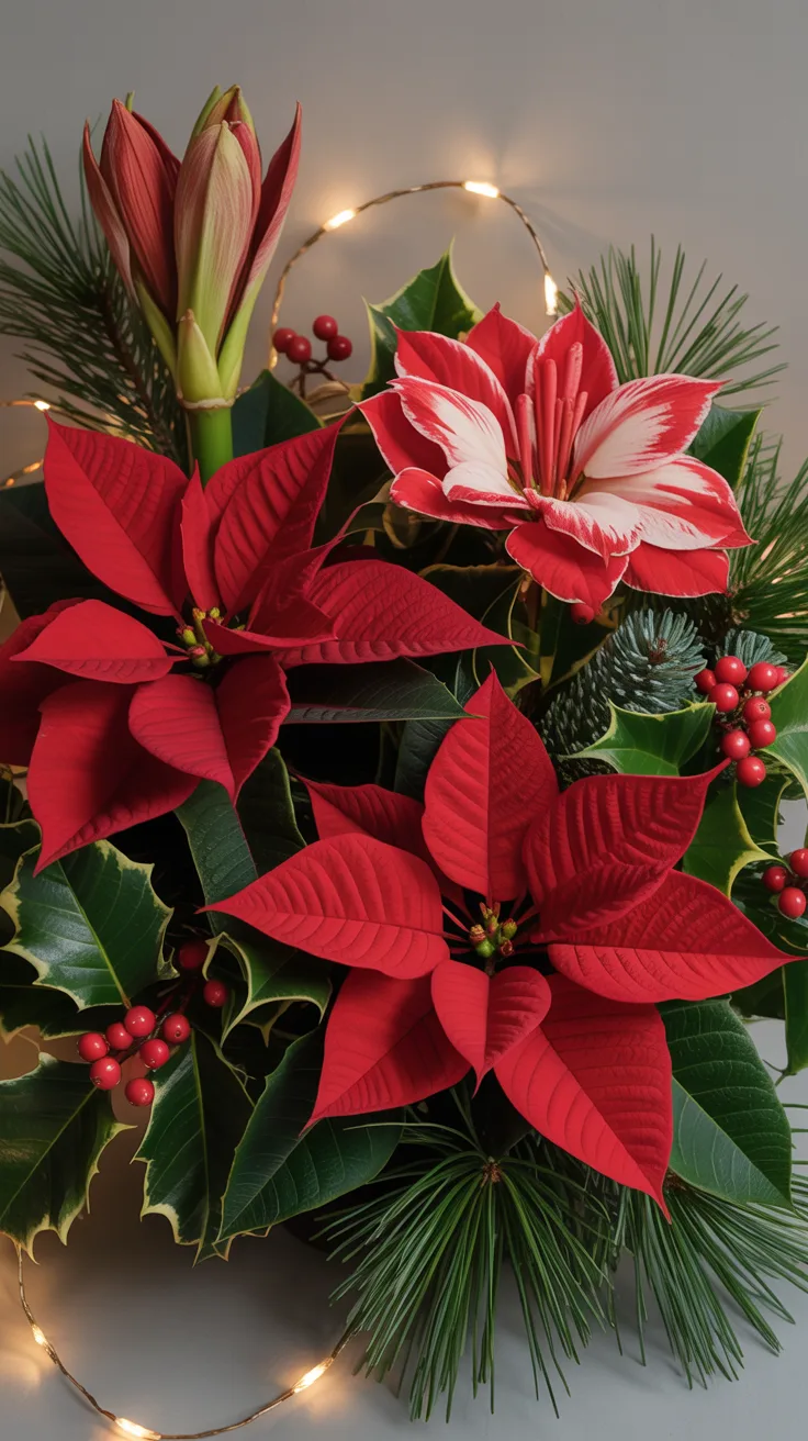 Choosing the Right Flowers for Christmas Arrangements illustrative image