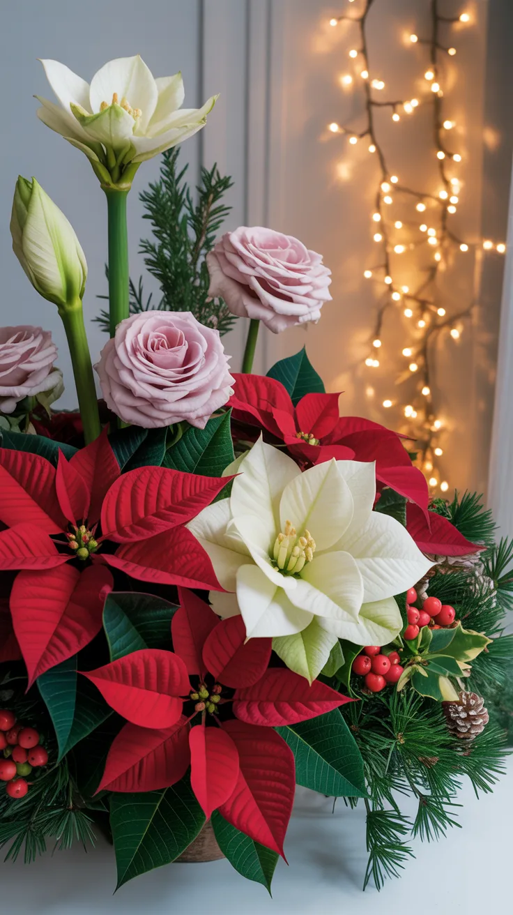 Choosing the Right Flowers for Christmas illustrative image