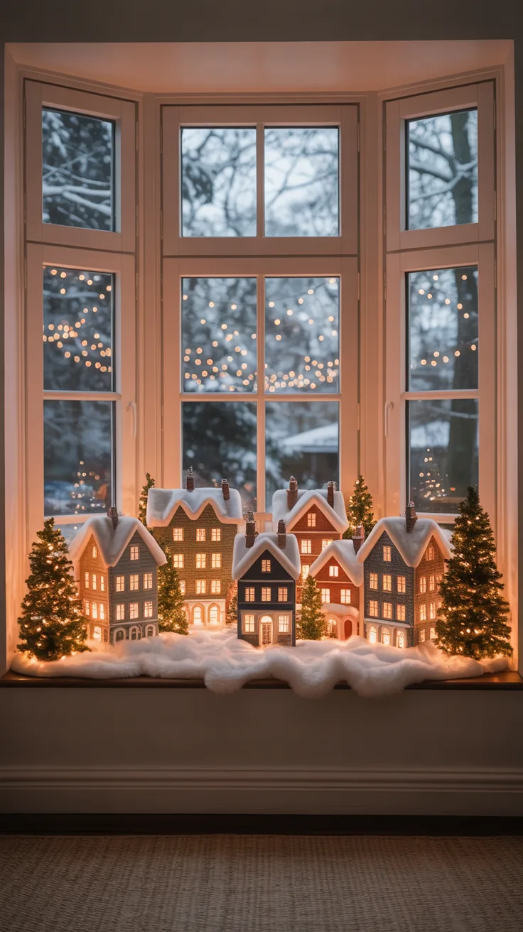 Choosing the Right Spot for Your Christmas Village illustrative image