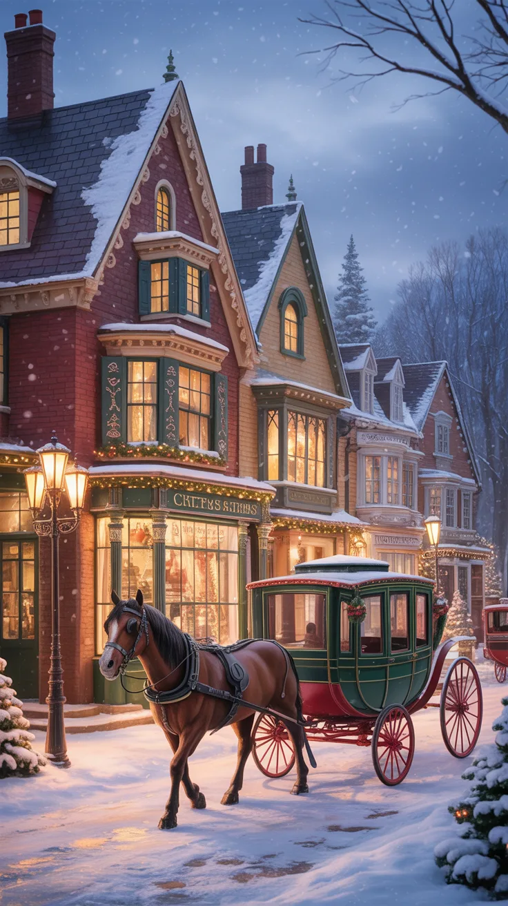 Choosing the Right Theme for Your Christmas Village illustrative image