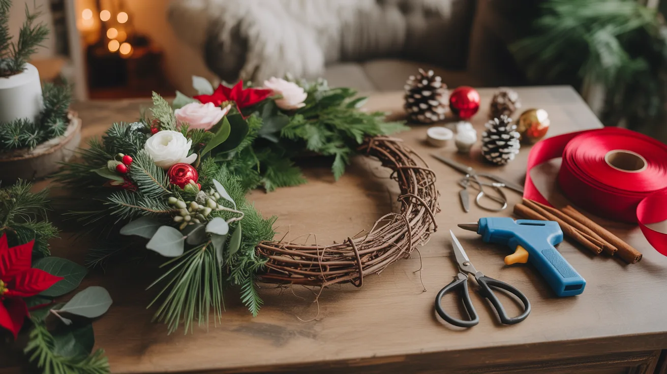 Christmas Wreaths Essential Supplies
