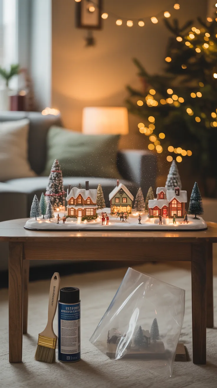 Maintaining Your Christmas Village Display