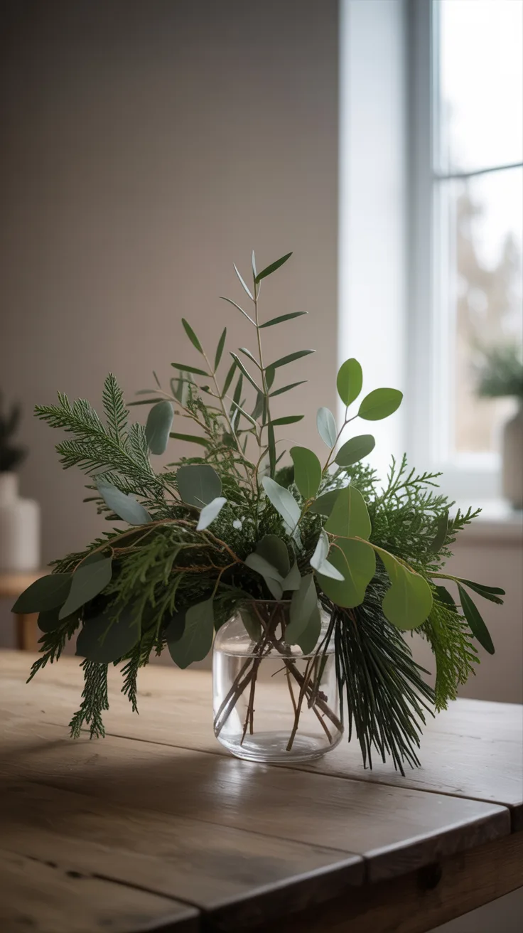 Minimalist Greenery Arrangement