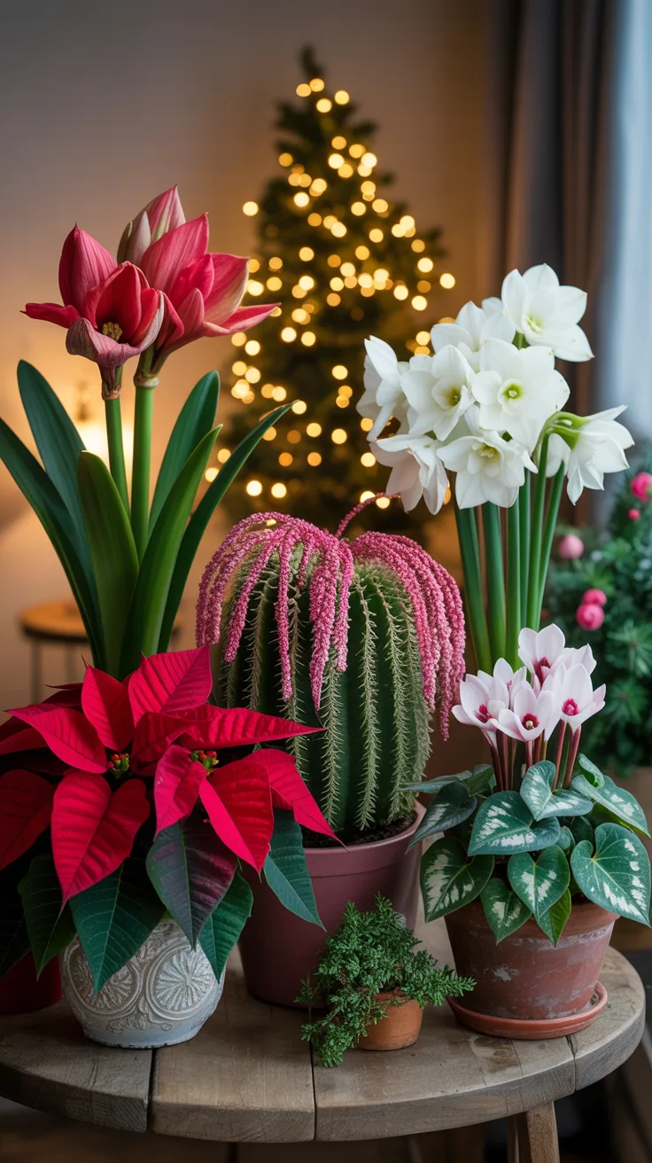 Popular Christmas Flower Varieties