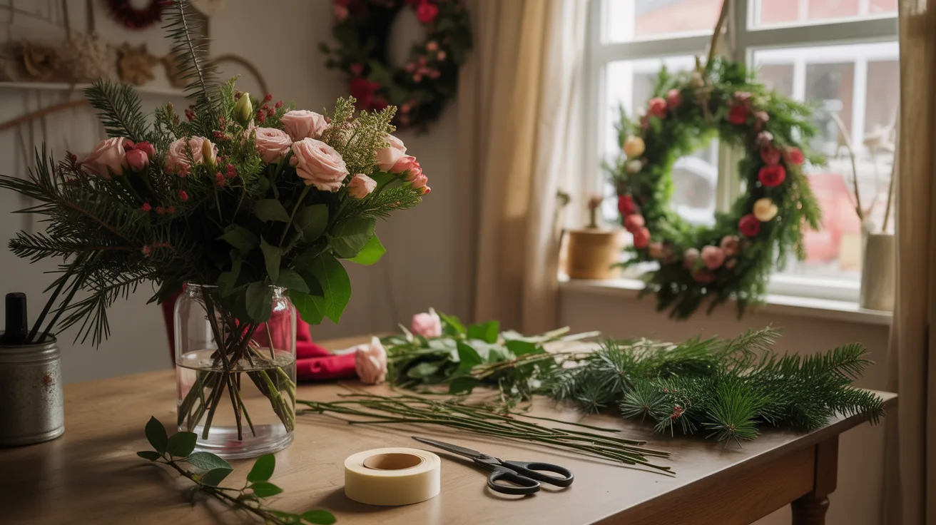 Step 2: Preparing Your Flowers and Greenery