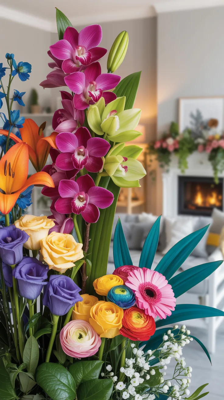 Vibrant Color Pop Arrangements