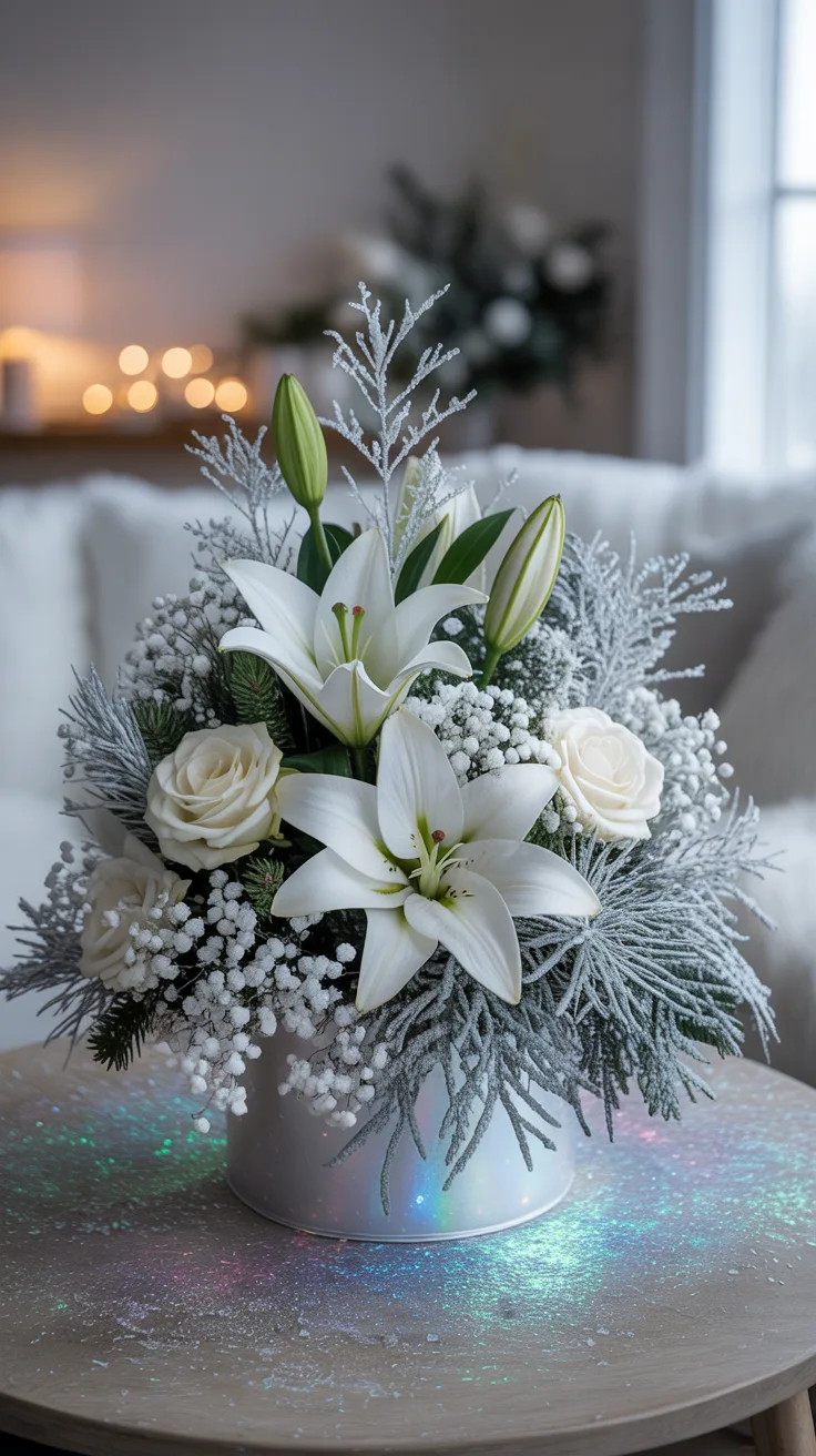 Winter Wonderland White Arrangement