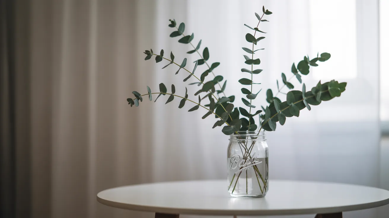 10. Eucalyptus Minimalist Jar
