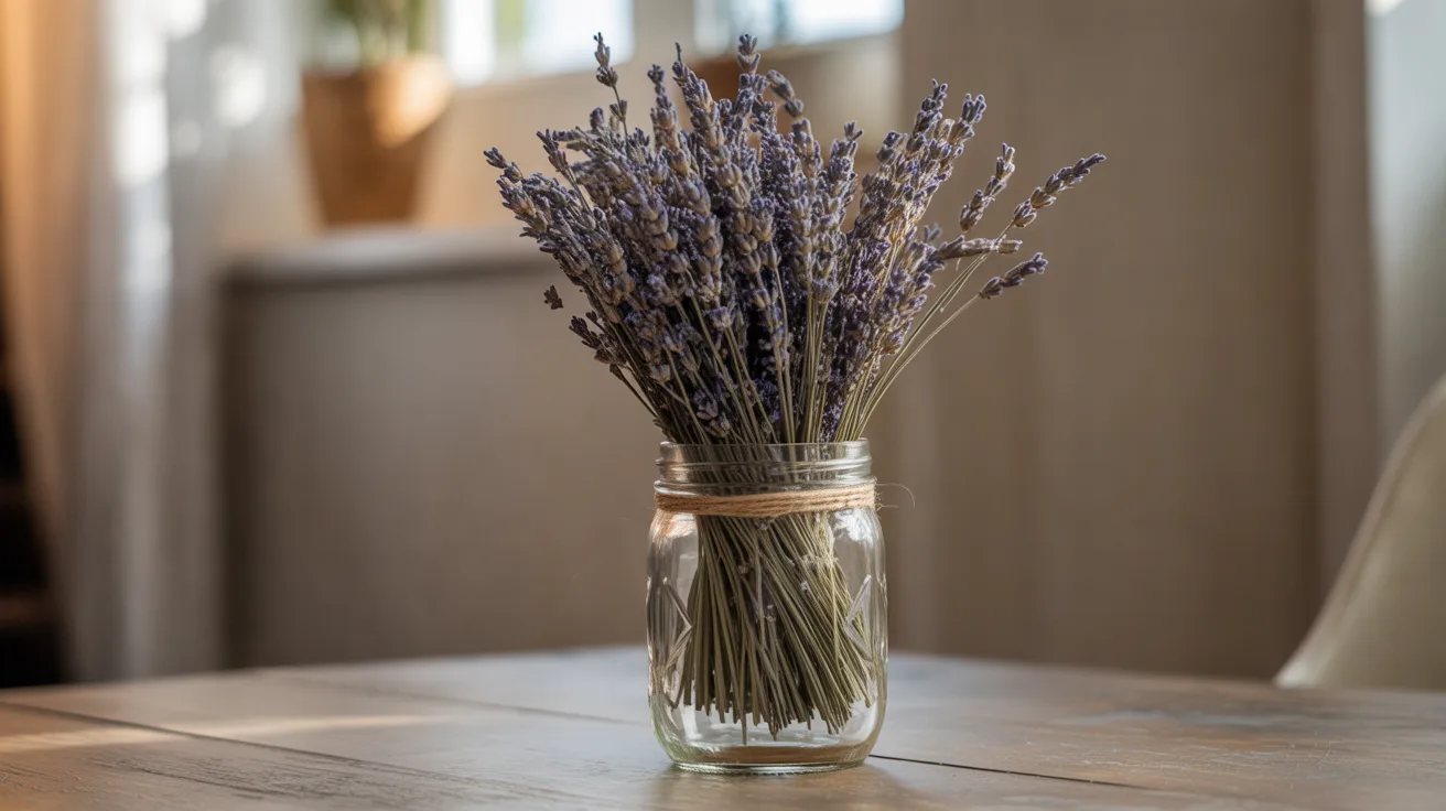 14. Lavender Rustic Jar