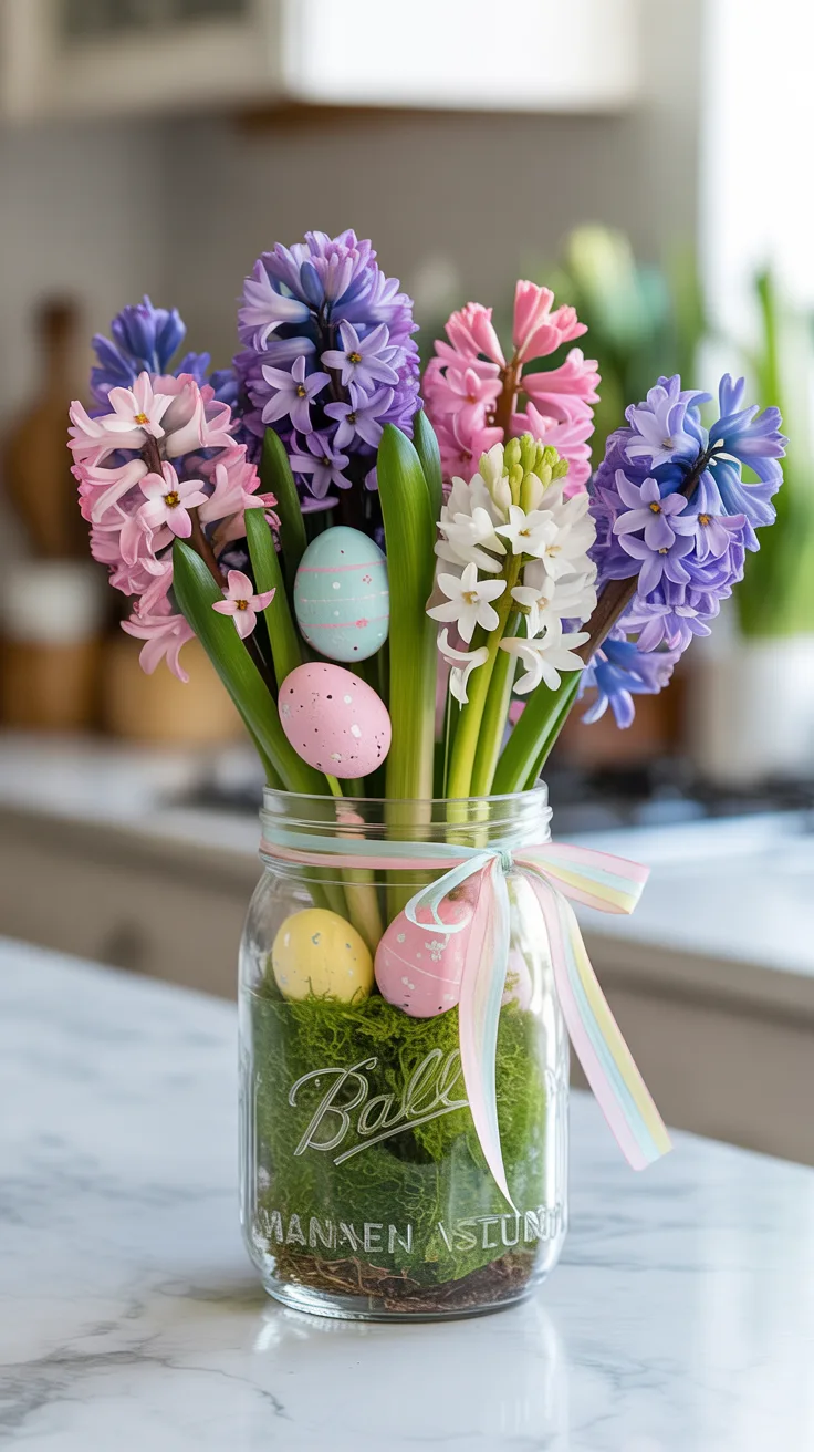 4. Easter Egg and Hyacinth Combo