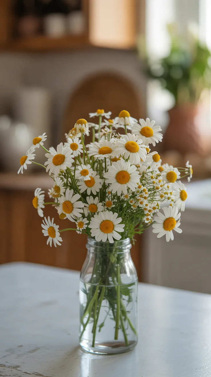 7. Delicate Daisy Cluster