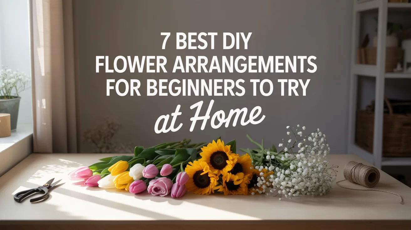 7 Best DIY Flower Arrangements for Beginners to Try at Home hero image