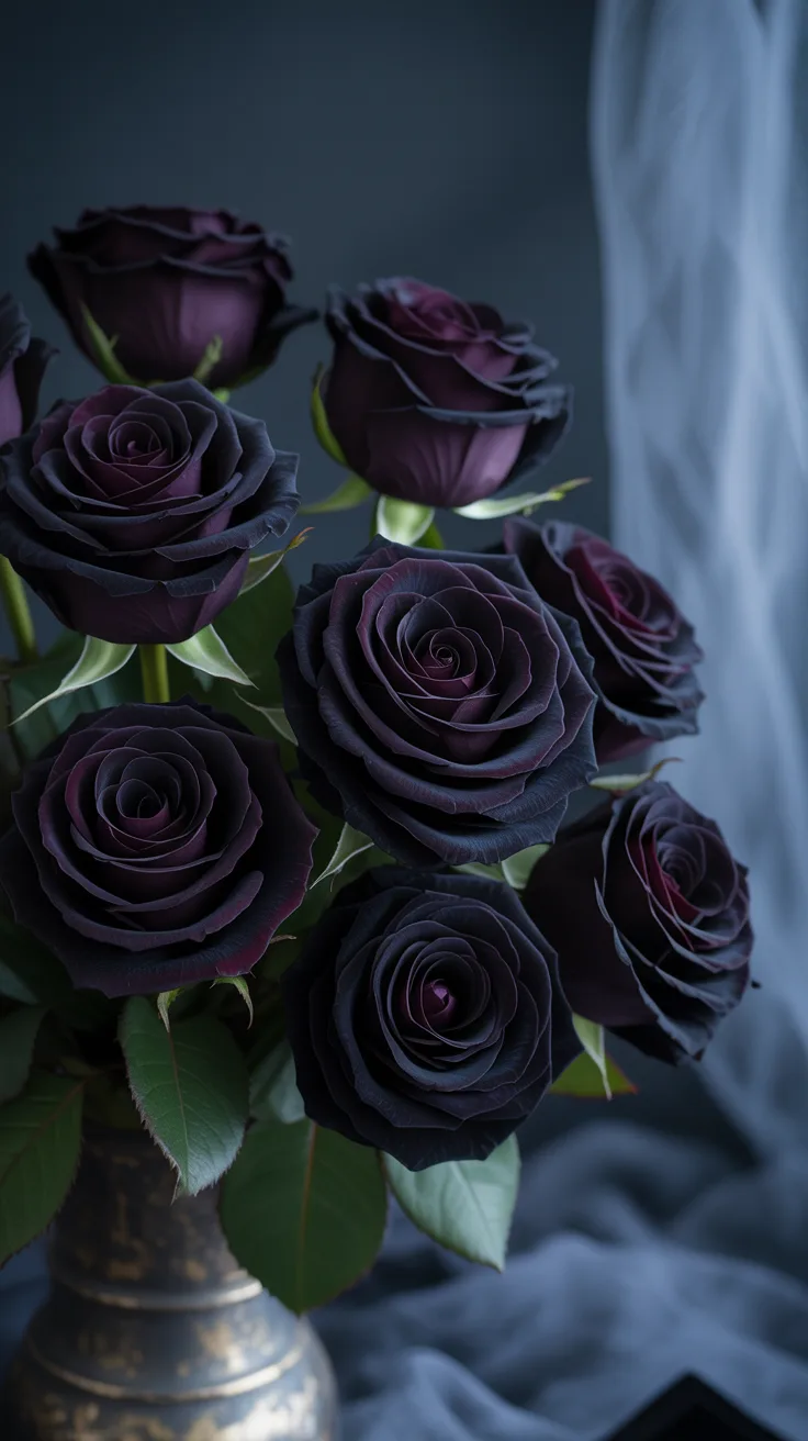 1. Black Roses
