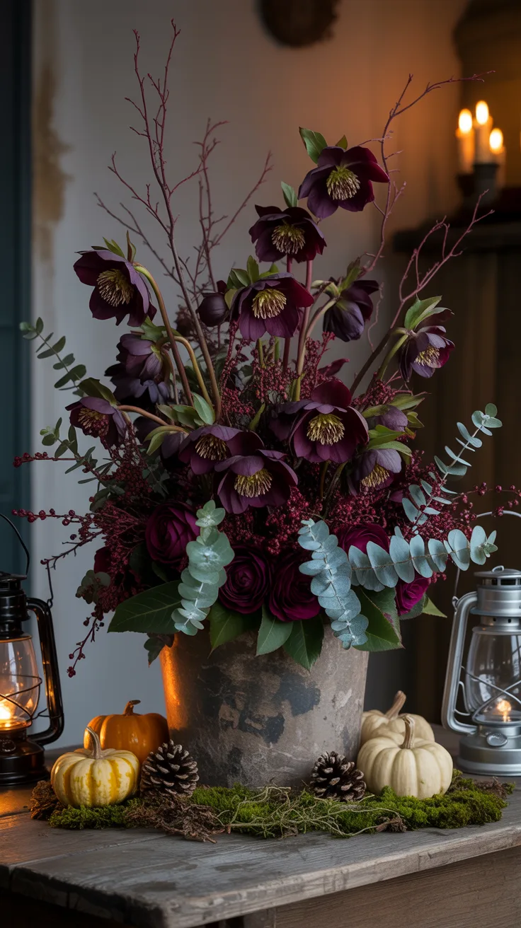 10. Dark Hellebores