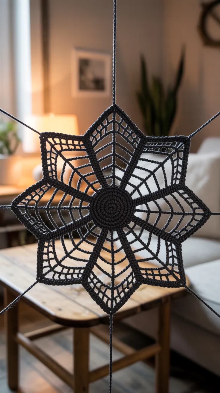 2. Spider Web Flower