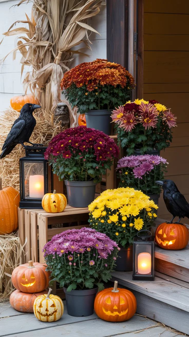 3. Chrysanthemums