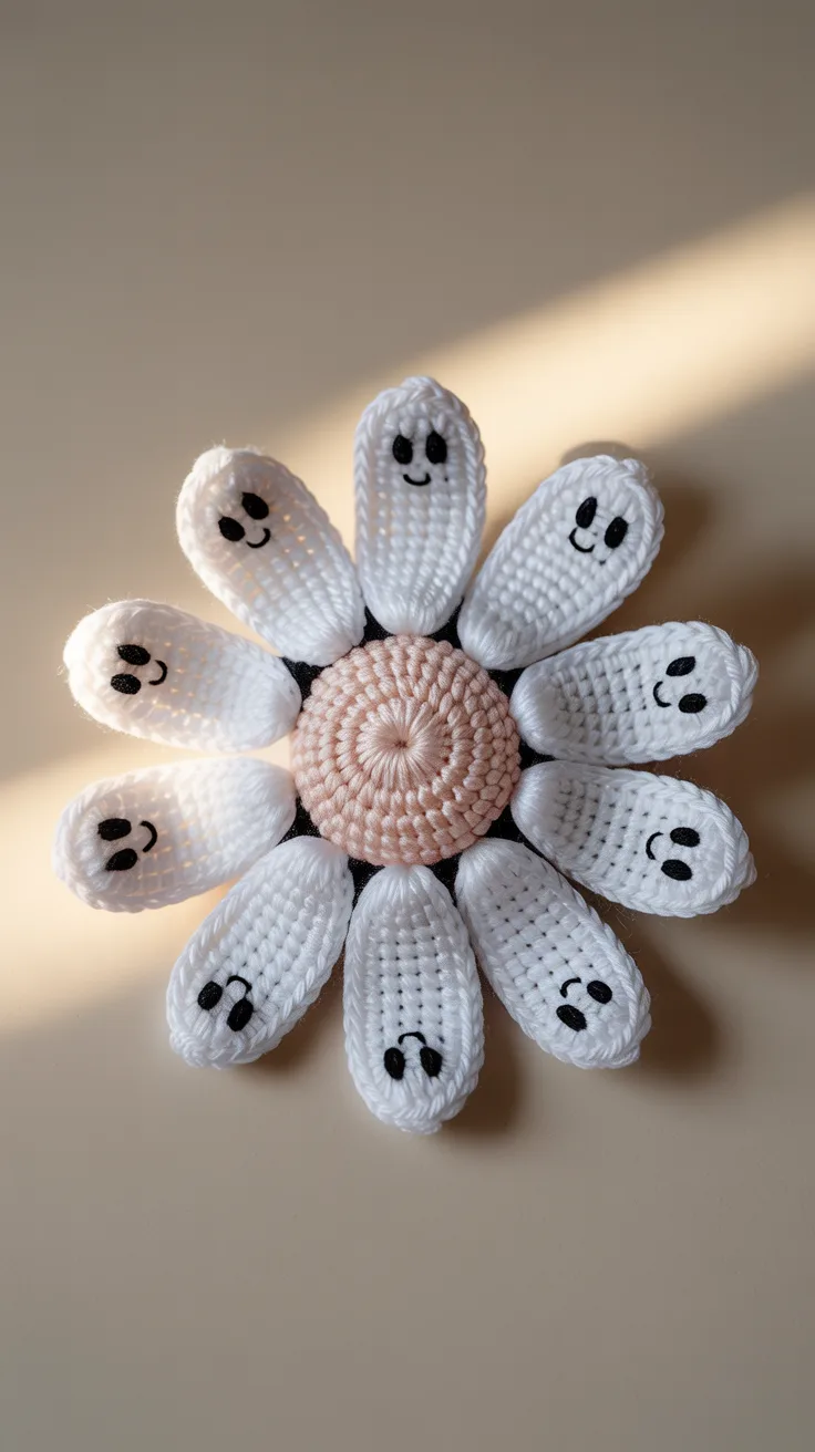3. Ghost Flower Appliqué