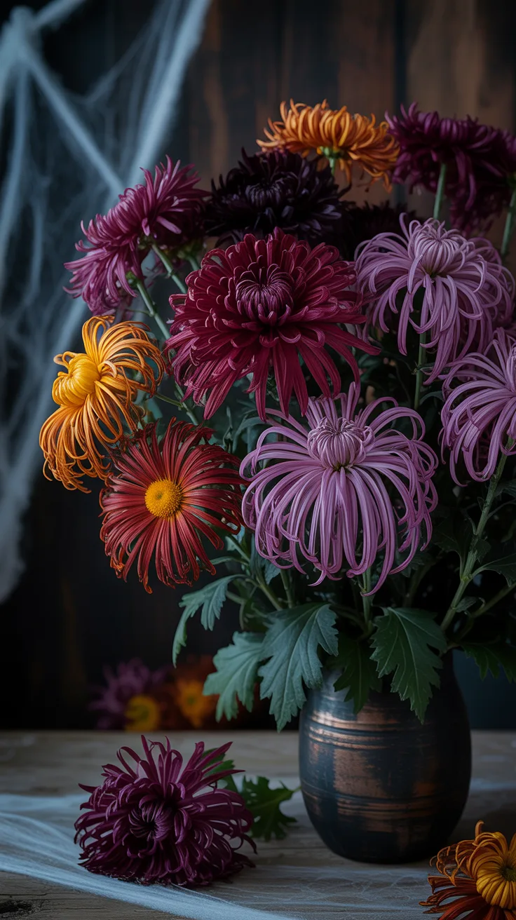 5. Chrysanthemums