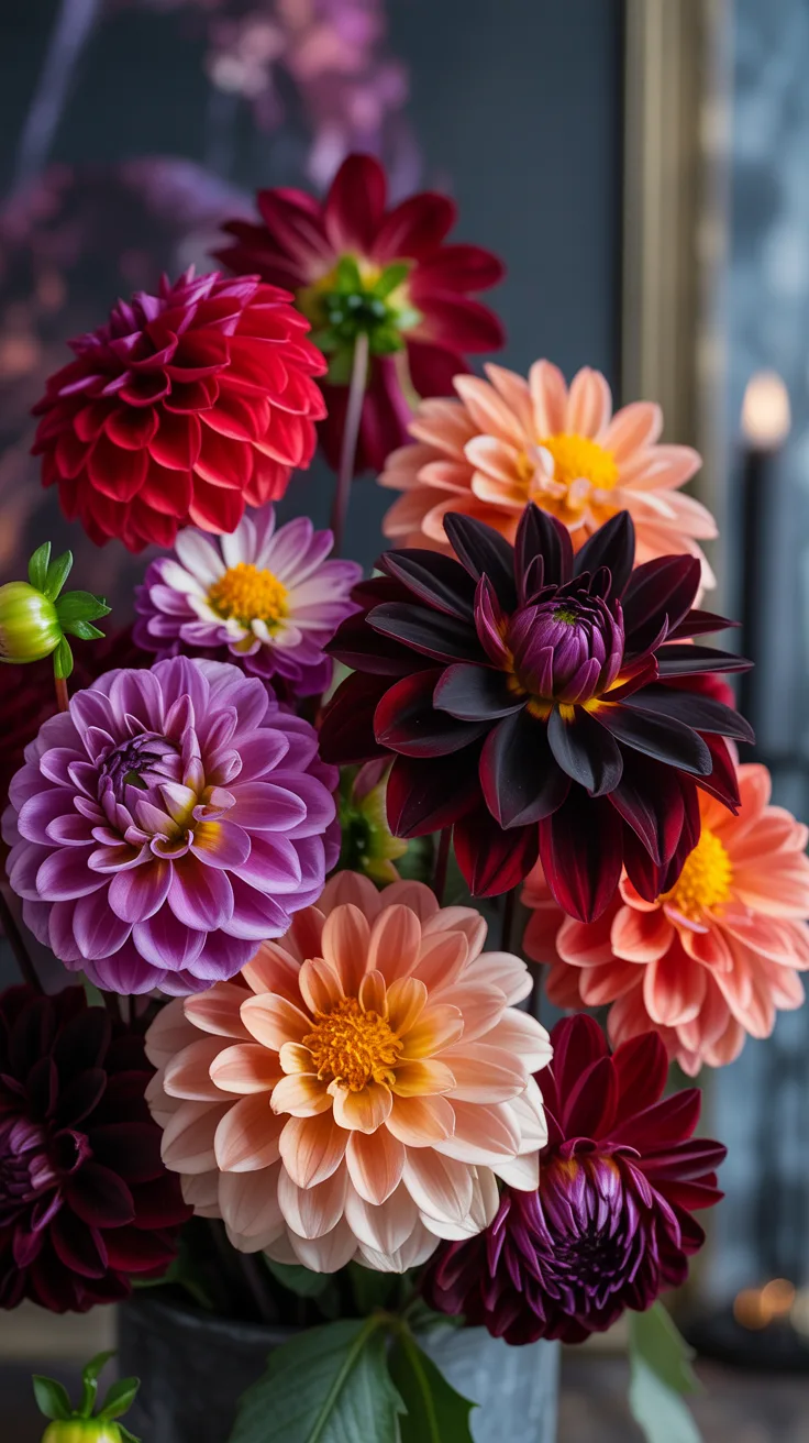 6. Dahlias