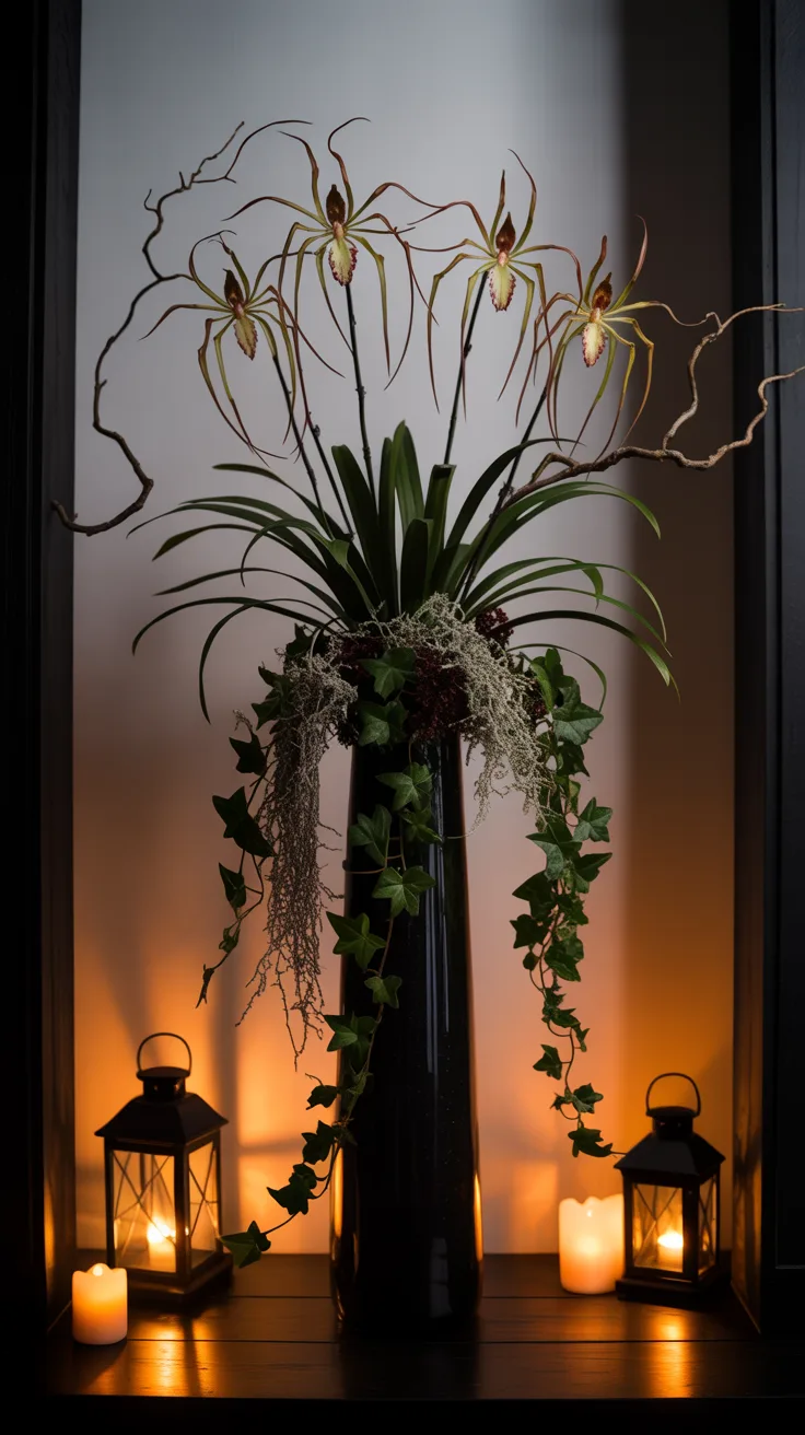 7. Spider Orchids