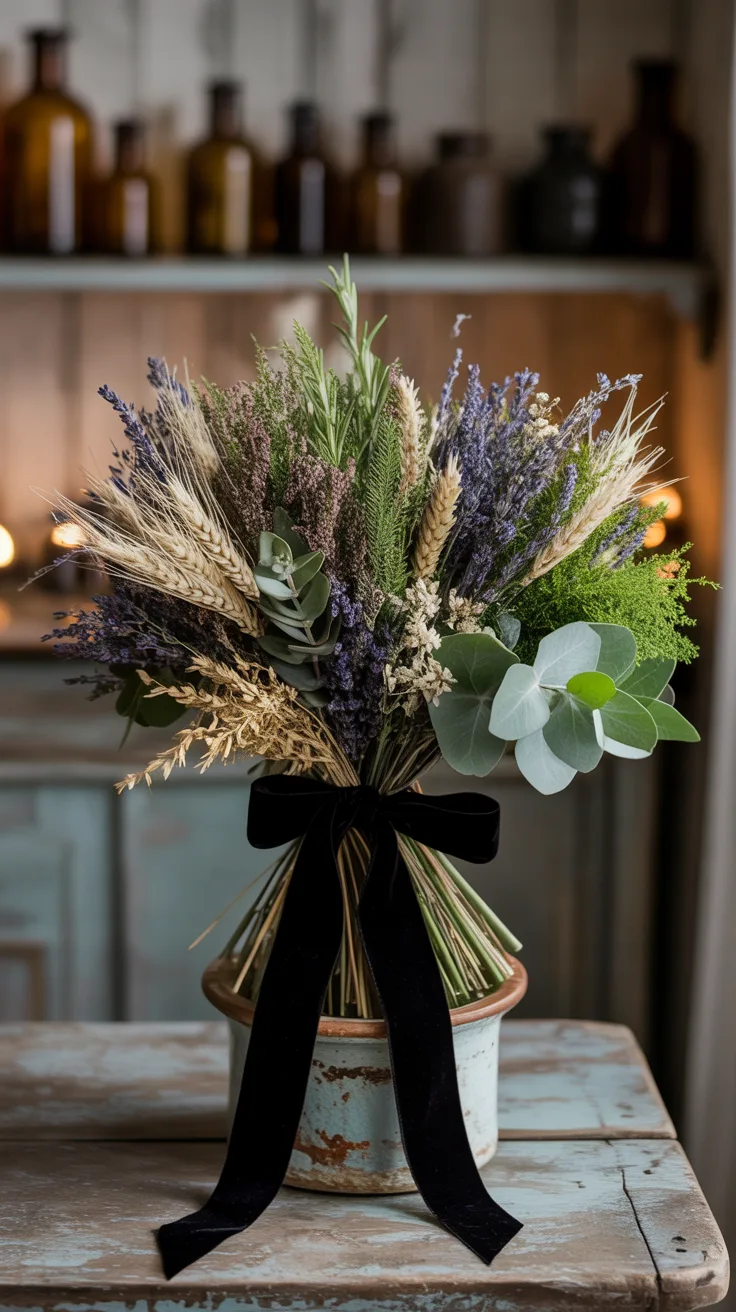 8. Make a Witch's Herb Bouquet
