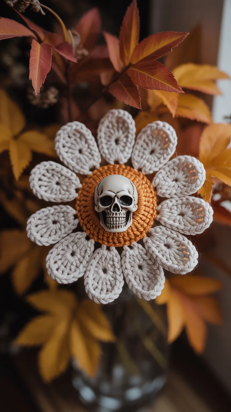 8. Skull Daisy
