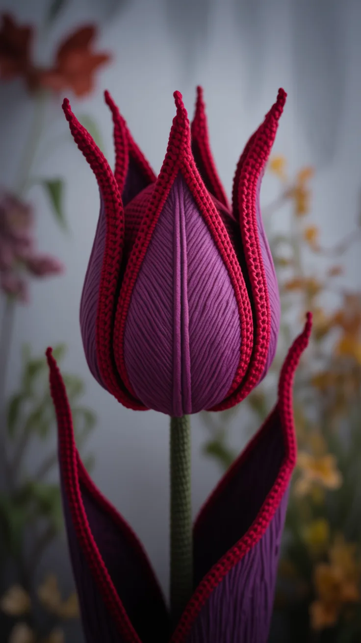 9. Vampire Tulip