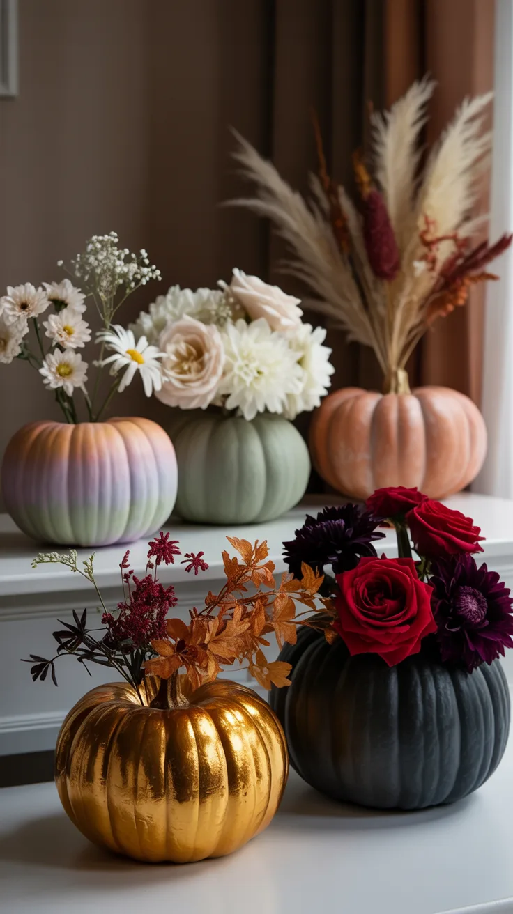 Painted Pumpkins for a Personal Touch