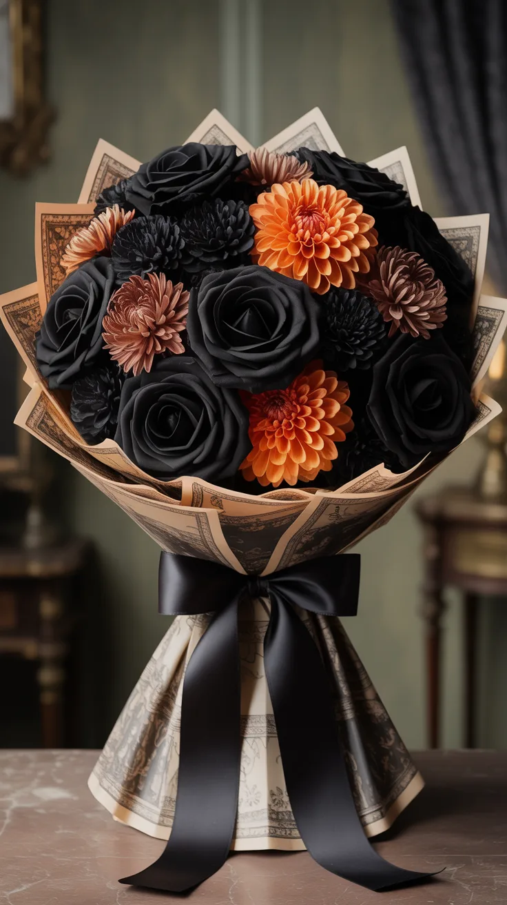 11. Victorian Mourning Bouquet