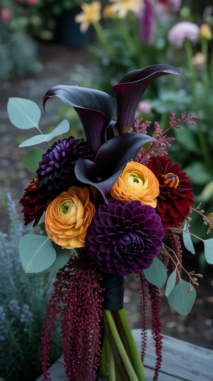 2. Gothic Garden Bouquet