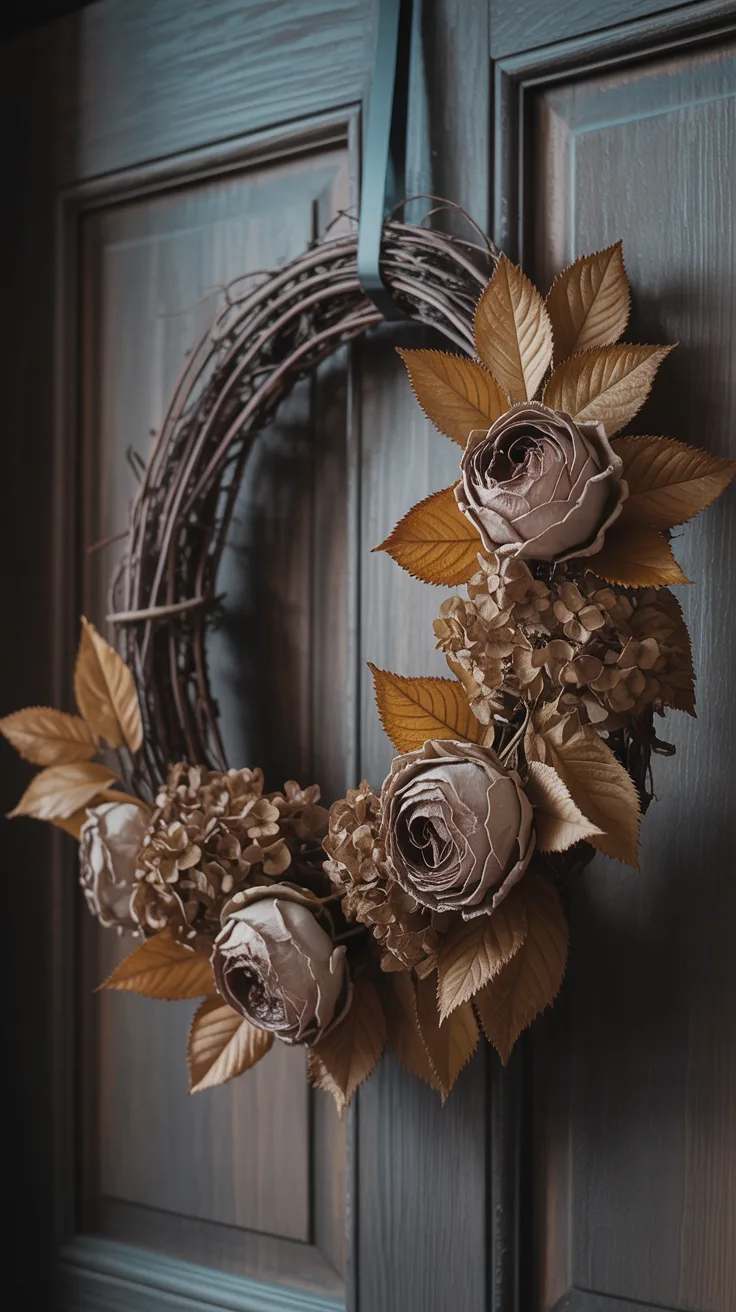 4. Dead Flower Wreath