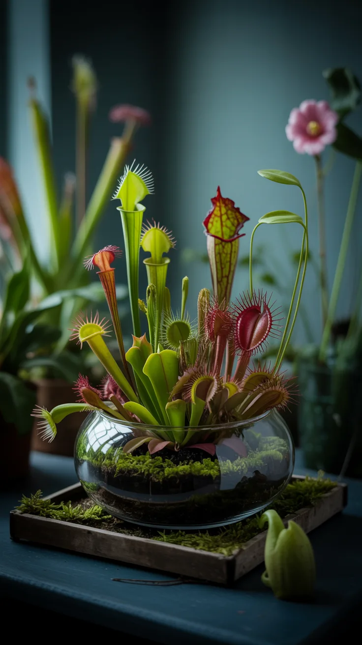 5. Carnivorous Plant Display