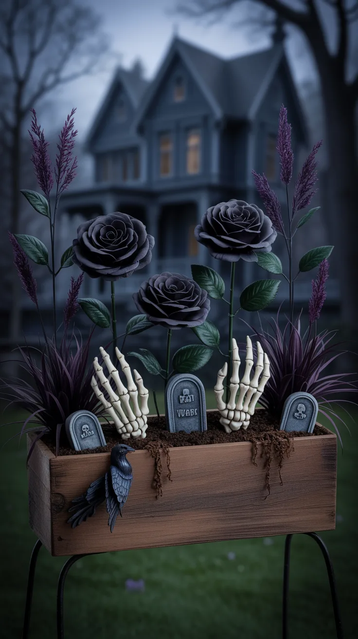 8. Graveyard Flower Box