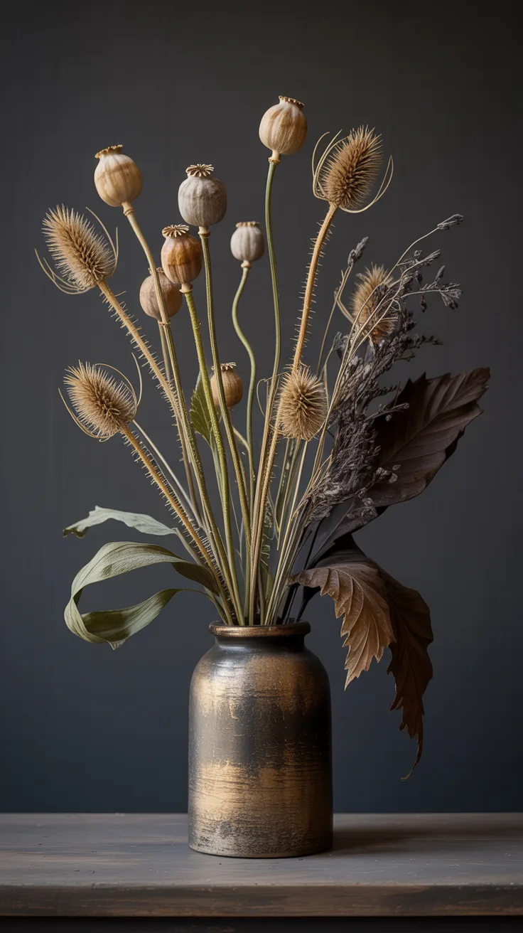 Step 6: Add Poppy Pods and Spiky Texture