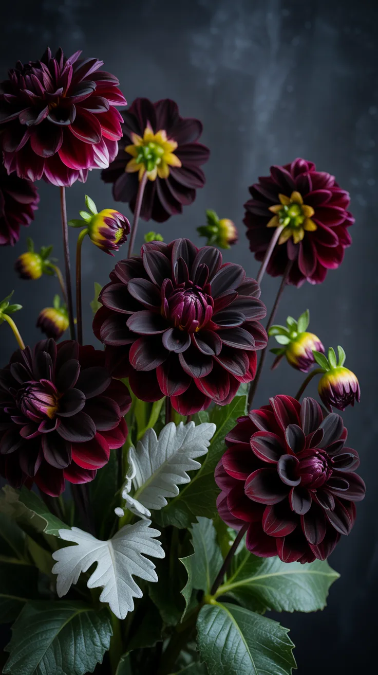 1. Black Dahlias