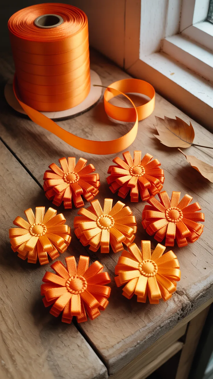 2. Orange Marigold Cluster
