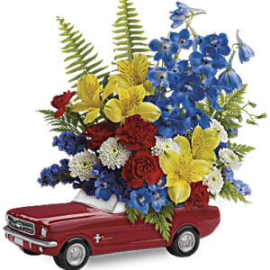 '65 Ford Mustang Bouquet | Mixed Bouquets | Same Day Flower Delivery | Multi-Colored | Teleflora