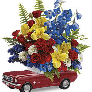 '65 Ford Mustang Bouquet | Mixed Bouquets | Same Day Flower Delivery | Multi-Colored | Teleflora