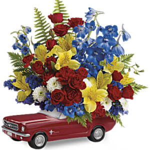 '65 Ford Mustang Bouquet | Mixed Bouquets | Same Day Flower Delivery | Multi-Colored | Teleflora