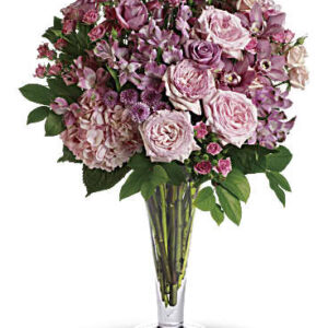A La Mode Bouquet With Long Stemmed Roses | Mixed Bouquets | Same Day Flower Delivery | Multi-Colored | Teleflora