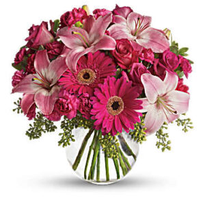A Little Pink Me Up Bouquet | Mixed Bouquets | Same Day Flower Delivery | Teleflora