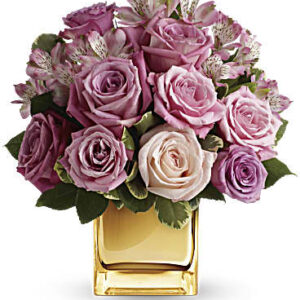 A Radiant Romance Bouquet | Mixed Bouquets | Same Day Flower Delivery | Multi-Colored | Teleflora