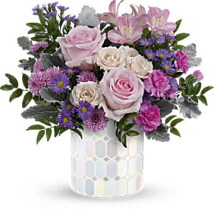 Alluring Mosaic Bouquet | Mixed Bouquets | Same Day Flower Delivery | Pink | Teleflora