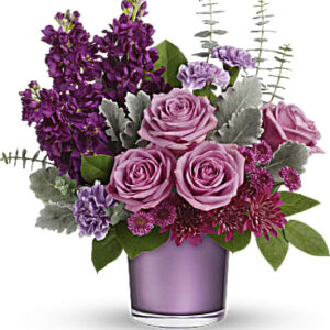 Always Amethyst Bouquet | Mixed Bouquets | Same Day Flower Delivery | Purple | Teleflora