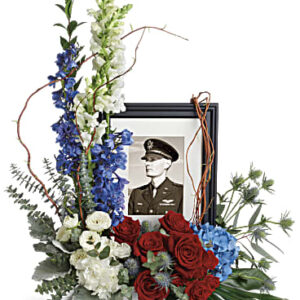 Always With Us Photo Tribute Bouquet | Mixed Bouquets | Same Day Flower Delivery | Multi-Colored | Teleflora