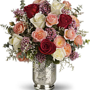 Always Yours Bouquet | Roses | Same Day Flower Delivery | Multi-Colored | Teleflora