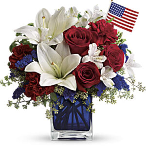 America The Beautiful | Mixed Bouquets | Same Day Flower Delivery | Multi-Colored | Teleflora